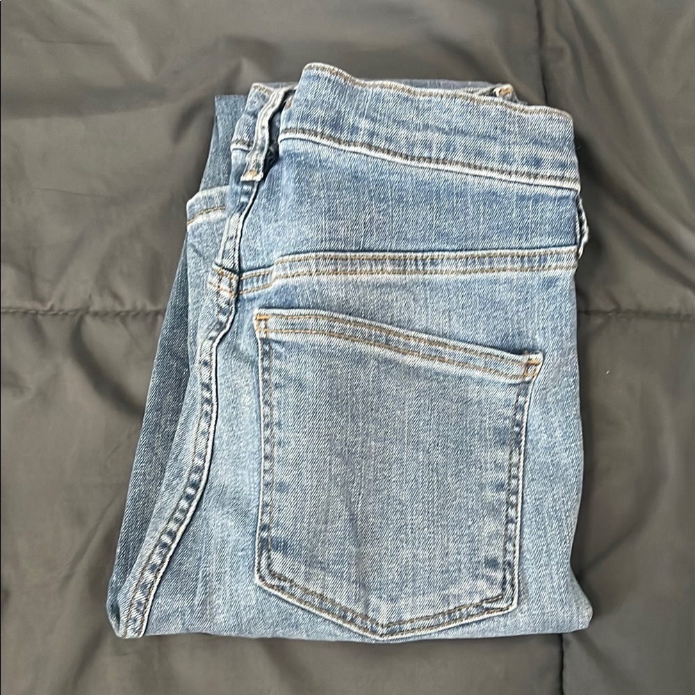 Free People High Waisted Skinny Jean Size 26